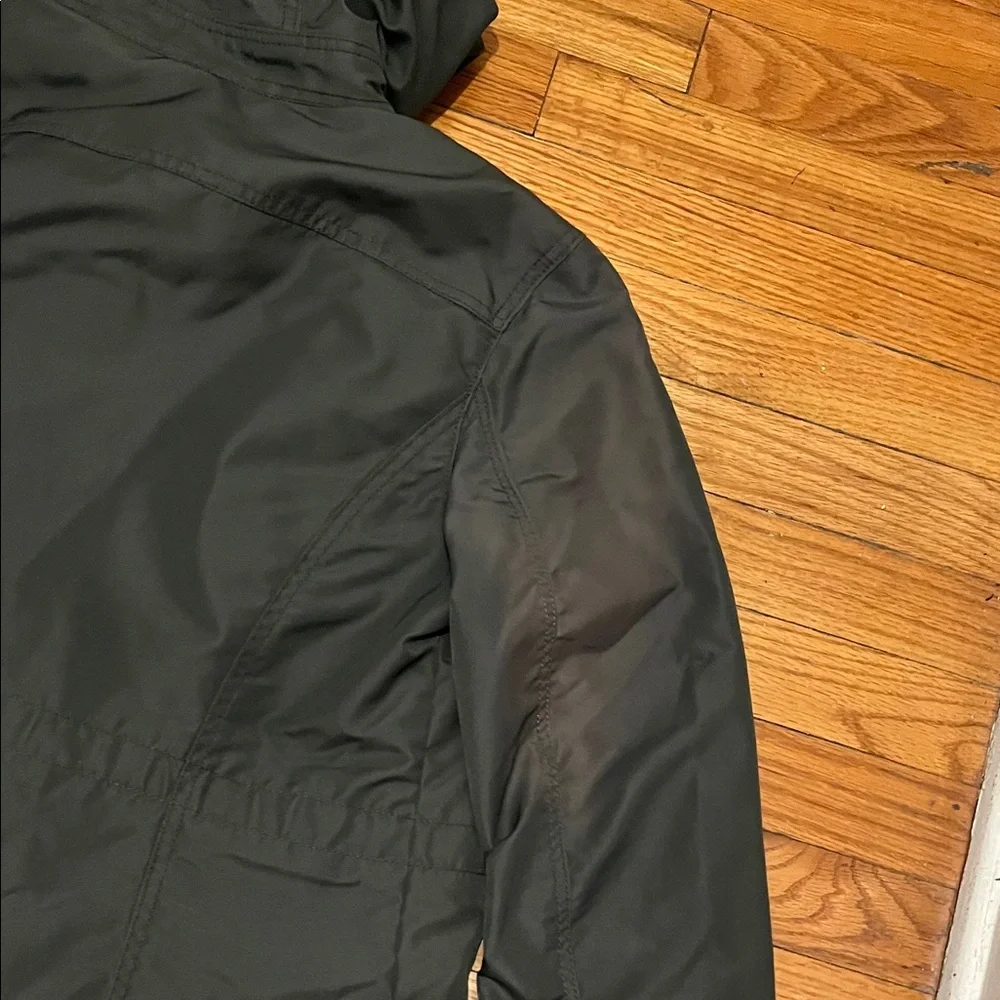 J Crew Military Green Jacket with hood